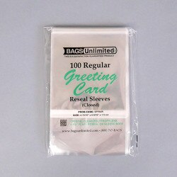 Clear Polypropylene Sleeves for Sin